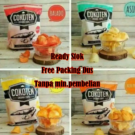 

Readystock [TERLARIS&TERMURAH] KERIPIK SINGKONG COKOTEN VARIAN LENGKAP Super Promo