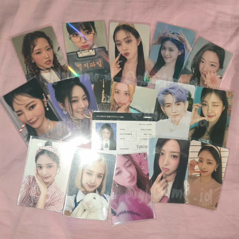 Assorted (mostly) GG Photocards - Photocard Itzy Le Sserafim STAYC Loona Loossemble Artms Kep1er Day
