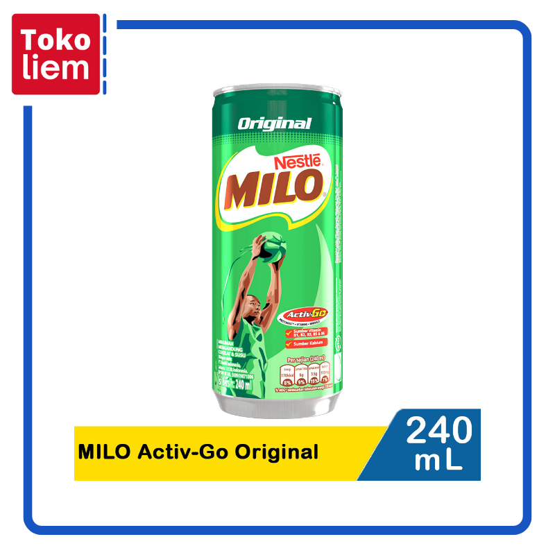 

MILO Activ-Go Original Kaleng 240mL