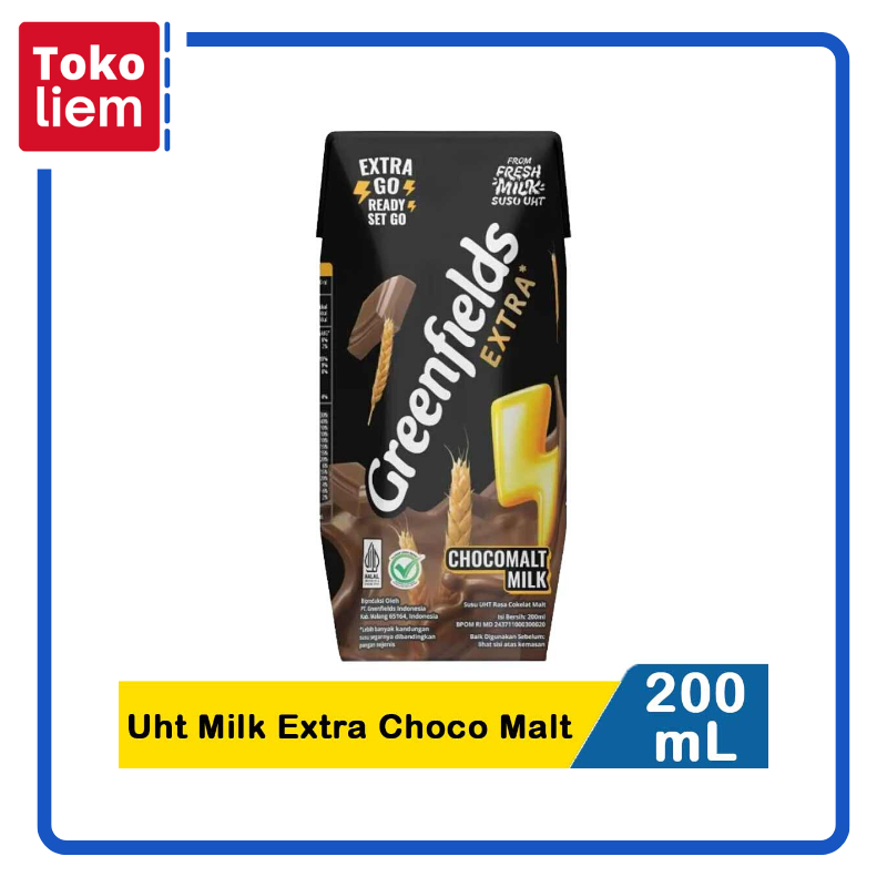 

Greenfields Uht Milk Extra Choco Malt 200mL