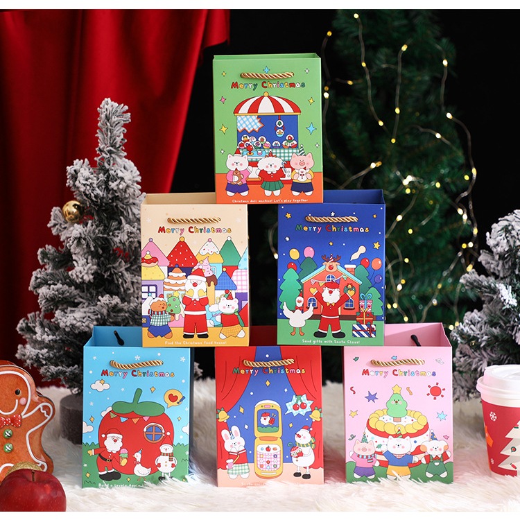 

Tas Tenteng Natal | Goodie Bag Natal | Tas Hampers Natal | Tas Bingkisan Natal | Tas Hadiah Christmas Natal