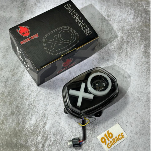 Headlamp Daymaker RaceBoy XO Model Vespa sprint