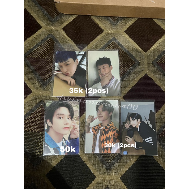 PC ATEEZ - PHOTOCARD ATEEZ OFFICIAL