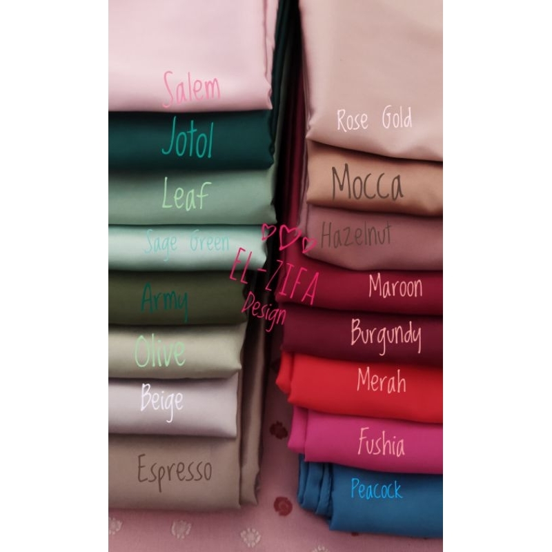 Kain Satin Velvet Meteran