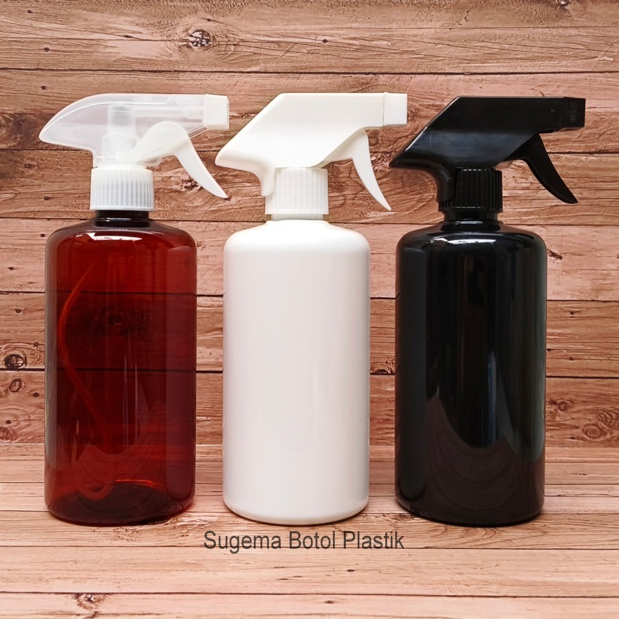 Botol Kispray Semprot 500ml Putih Tebal / Botol Spray Semprot Kosong 500 Ml