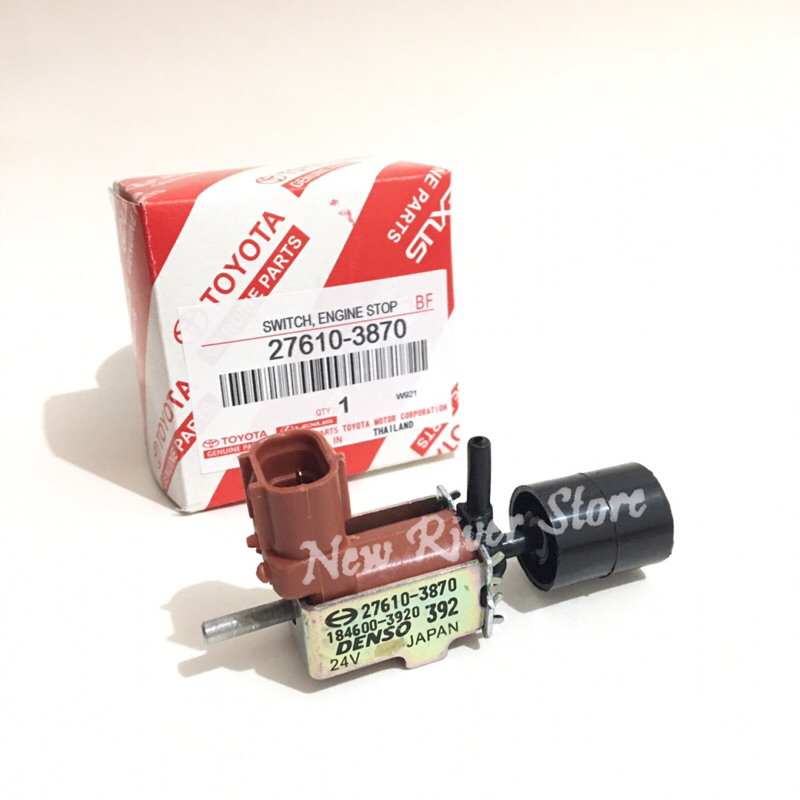 SWITCH ENGINE STOP 24V / SWITCH MATI MESIN DYNA 125HT
