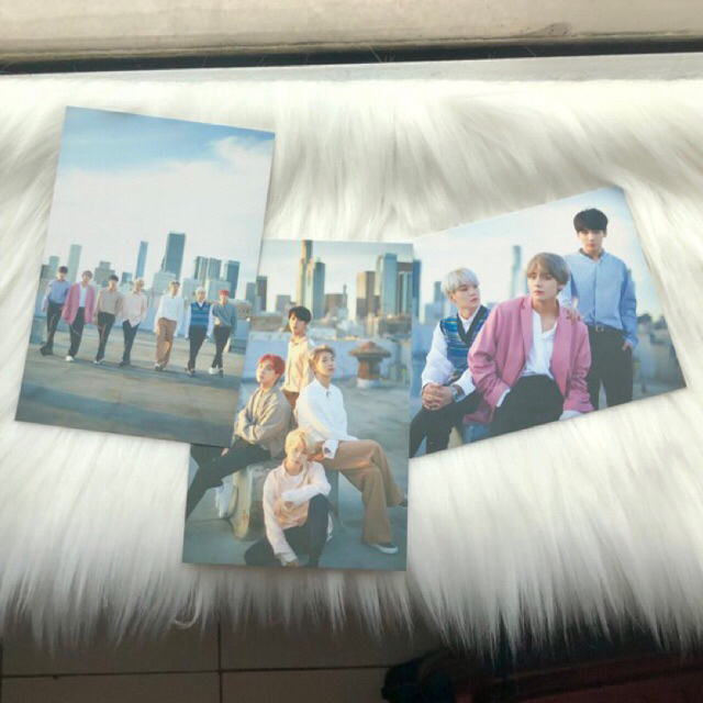 BTS DICON MAGAZINE 2018 postcard pc photocard