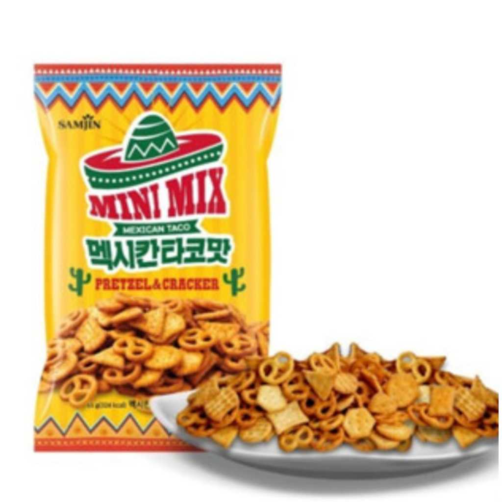 Nunu_0273 Samjin Pretzel Korean Snack Import Halal 85Gr