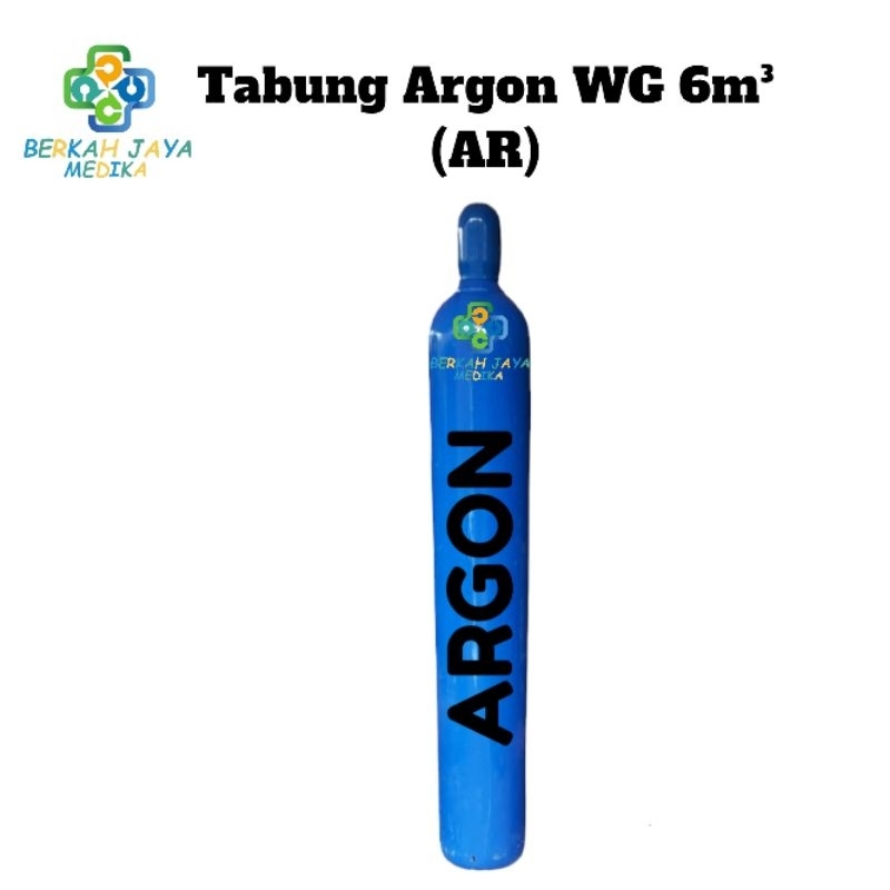 Tabung Gas Argon 6m3 + Isi Argon WG
