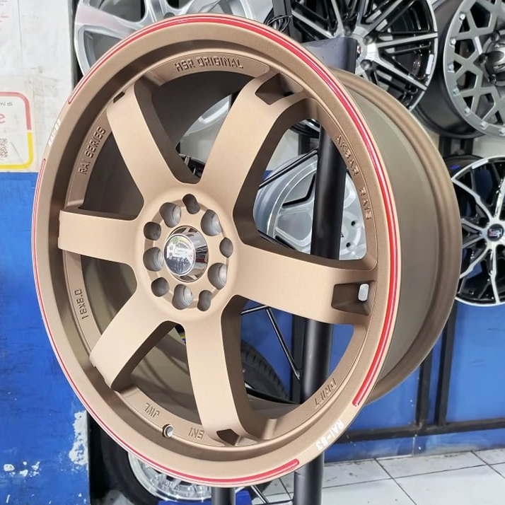 Velg Mobil Racing Hsr RAI-S3 Ring 18 Buat Yaris Cross, Xpander, Hrv