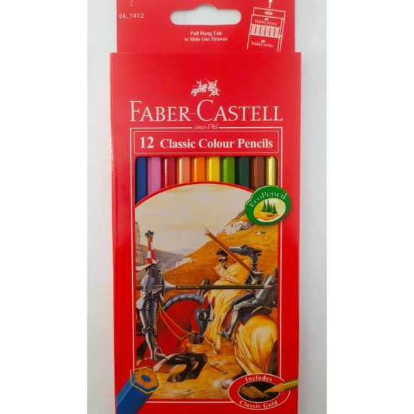 

☊✵ Pensil Warna Faber Castell 12 Classic Panjang Dijual