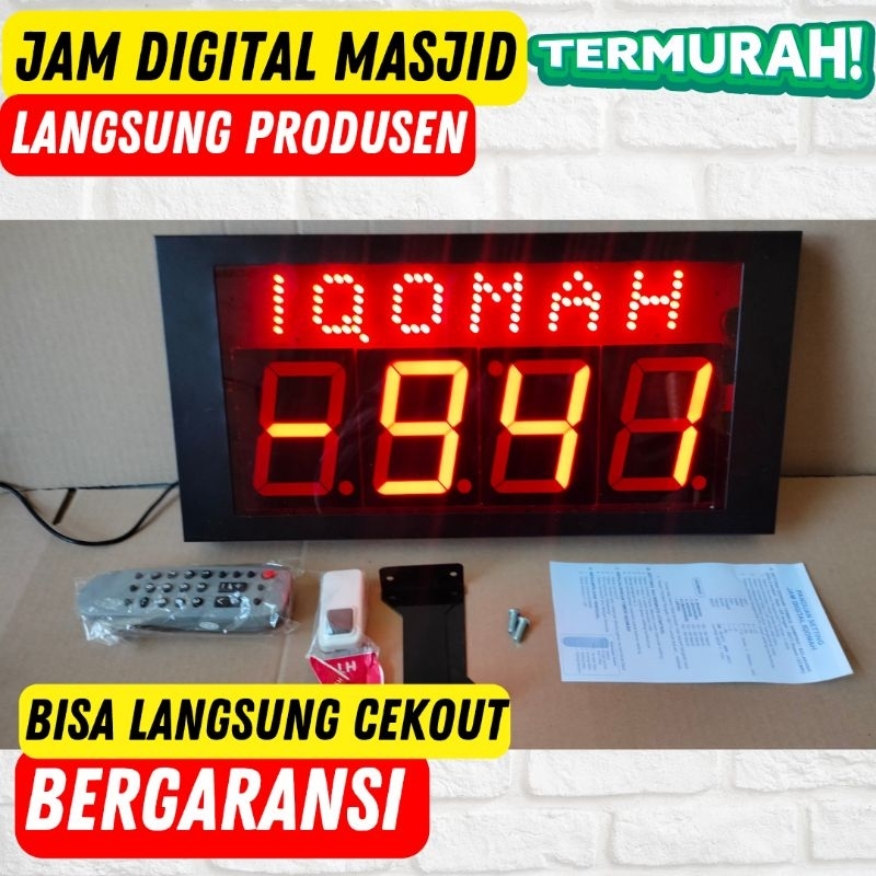 Jam Iqomah Masjid Digital