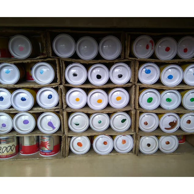 

➔➝✺❇ Cat Minyak Kuda Terbang Kecil 0,1 liter Warna Hitam Putih Coklat Hijau Merah Kuning Biru Pink Ungu