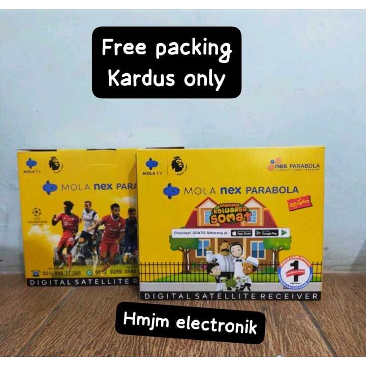 Receiver Nex Kuning Parabola DVB T-2---DVB S-2 Combo Kuning