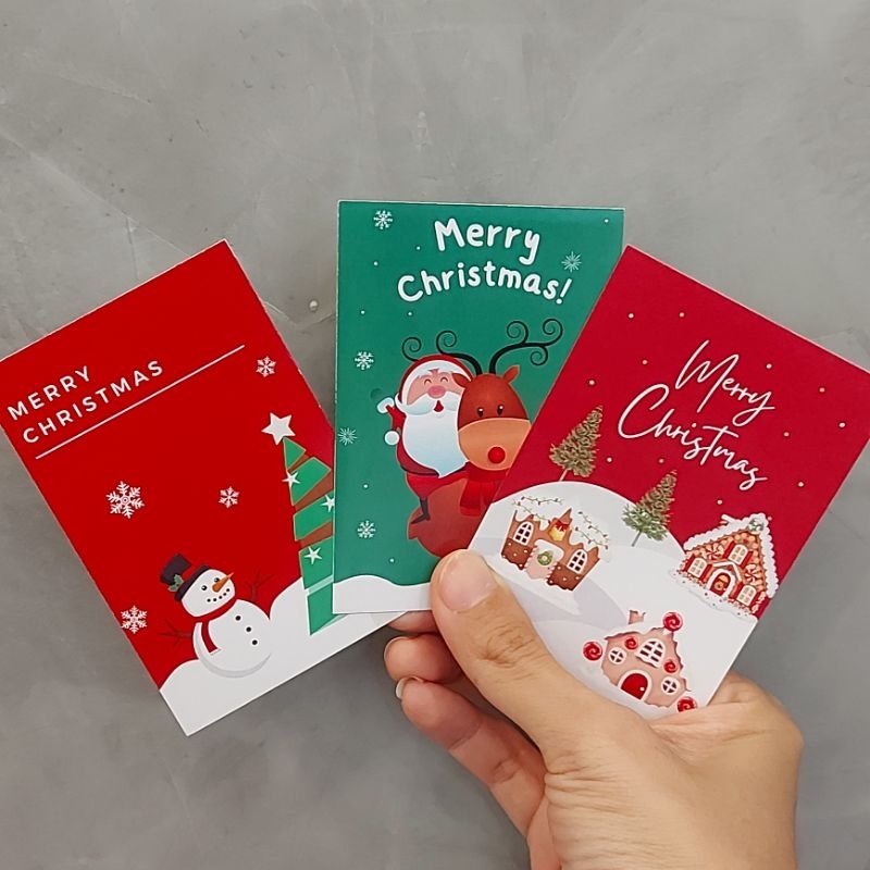 Kartu Natal Kartu Ucapan Natal Christmas Card Greeting Card