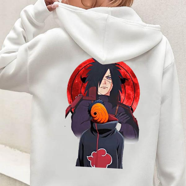 Sasuke Hoodie Bahan Cotton Fleece | Pullover & Zipper Hoodie