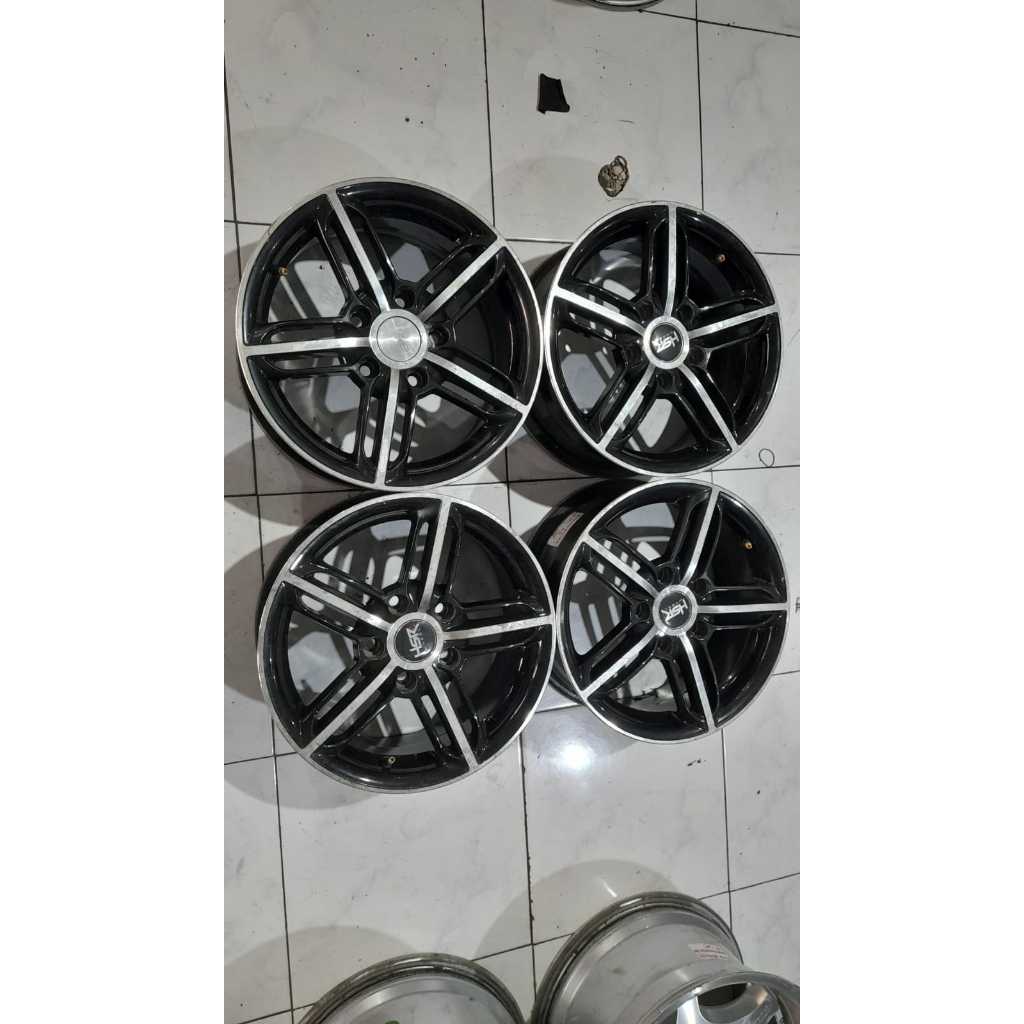 VELG MOBIL BEKAS ERTIGA HSR BARAKAN RING15 LEBAR6,5 5X114 ET38 B-P COCOK DI APV LUXIO