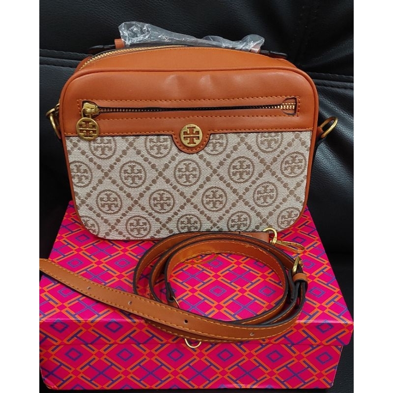 Tory Burch Sling Bag - Caramel Premium