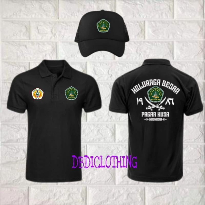 [bisa bayar di tempat]kaos polo kerah pagar nusa cowok&cewek/01