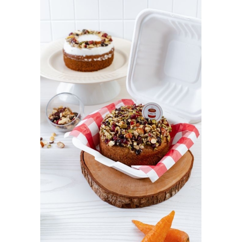 

Bento cake banana/carrot (uk 10cm)