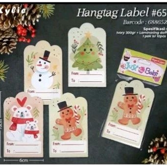 

hangtag label natal 25 / pita xmas / tag christmas