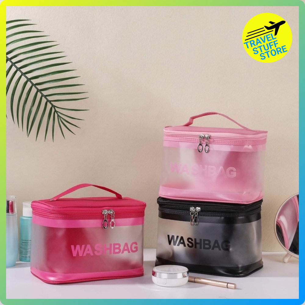 Tas Kosmetik Washbag / Tas Make Up Wanita / Tas Washbag / Washbag Kosmetik Jinjing / Tas Kosmetik Ji