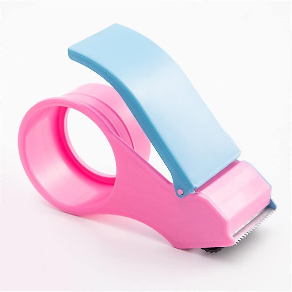 Kotret Tape Dispenser Lakban / Cutter Lakban 2 Inch Plastik Tempat Roll Cutter Tape / Pemotong Lakban STY26