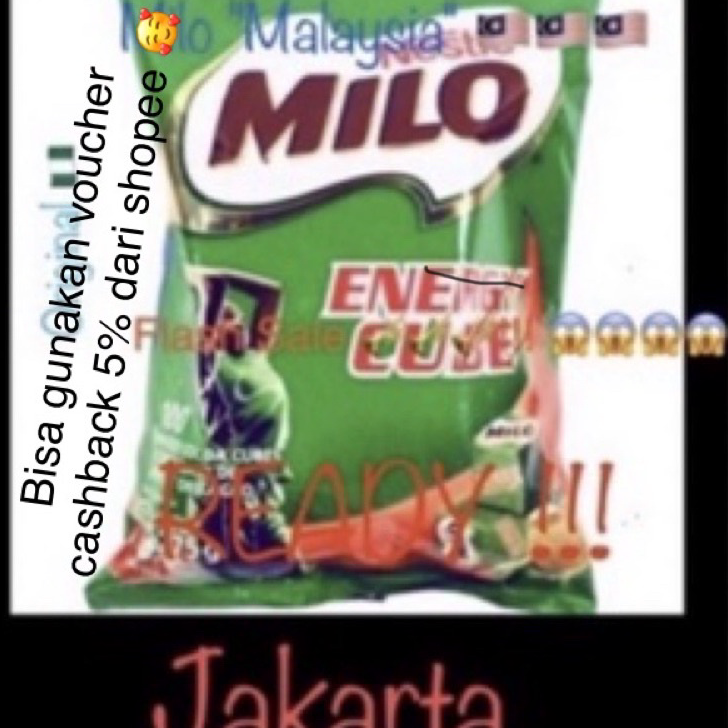 

Ready Stock [Ready] Milo cube 100 Nigeria / Milo cubes isi 100 Malaysia original Import