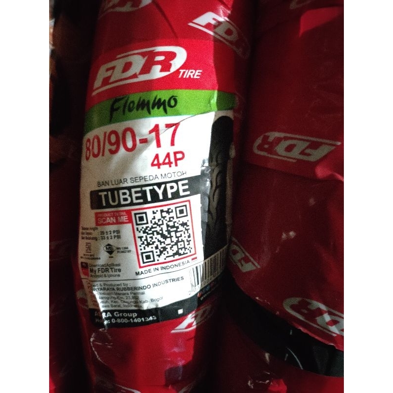 Ban luar FDR tidak tubles 80-90/17