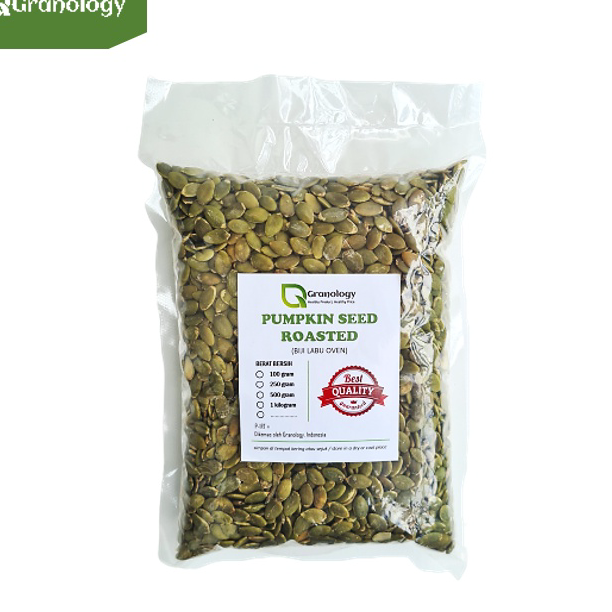 

Model Baru Roasted Pumpkin Seed / Biji Labu Oven (1 Kilogram) by Granology Harga Murah