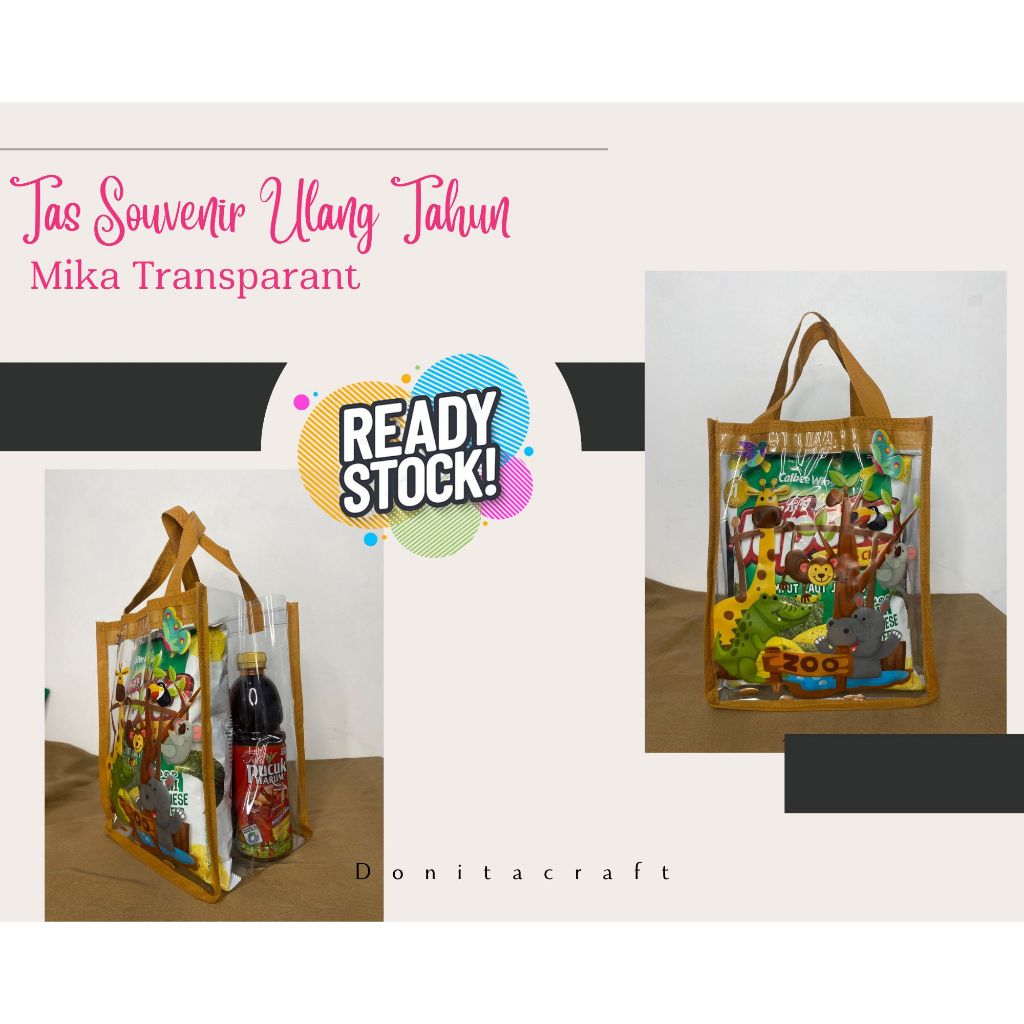 

Tas Souvenir Mika UV Karakter Animal Potrait