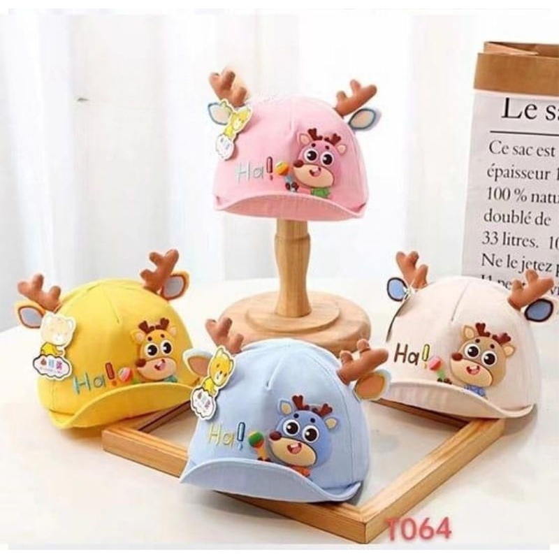 Topi anak import kekinian/topi lucu anak