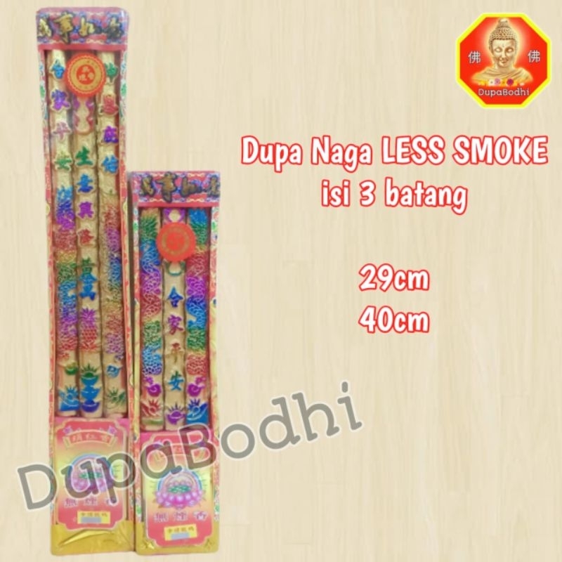dupa naga less smoke isi 3 batang / hio naga asap sedikit / leng hio / lenghio / hio naga imlek / du