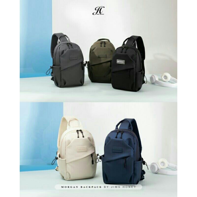 MORGAN WAISTBAG JIMSHONEY UNISEX (BISA COD) TAS KEKINIAN VIRAL COWOK