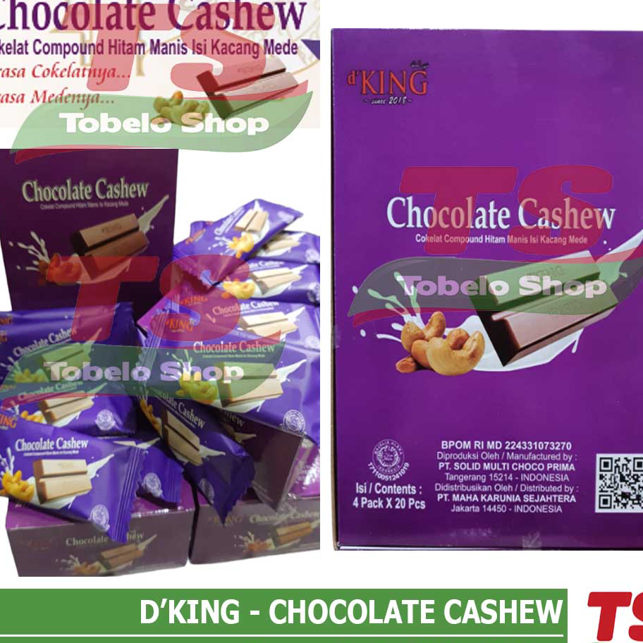 

↓➺✹ DKING CASHEW (DUS) / DKING CHOCOLATE CASHEW BISCO / CHOCOLATE CASHEW / D'KING CASHEW / D'KING CHOCOLATE CASHEW / COKLAT CASHEW Terlaku.