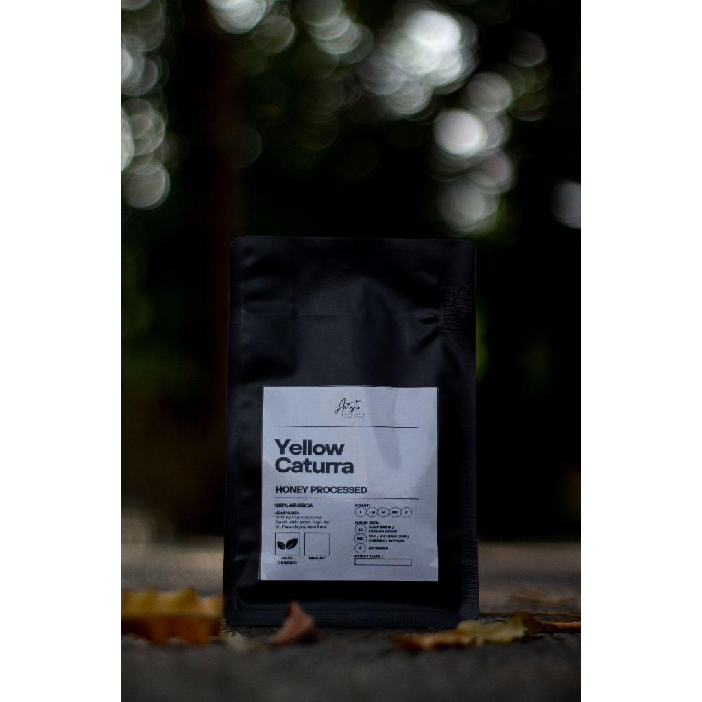 

Arabika Yellow Caturra Honey Processed 100g/250g/500g