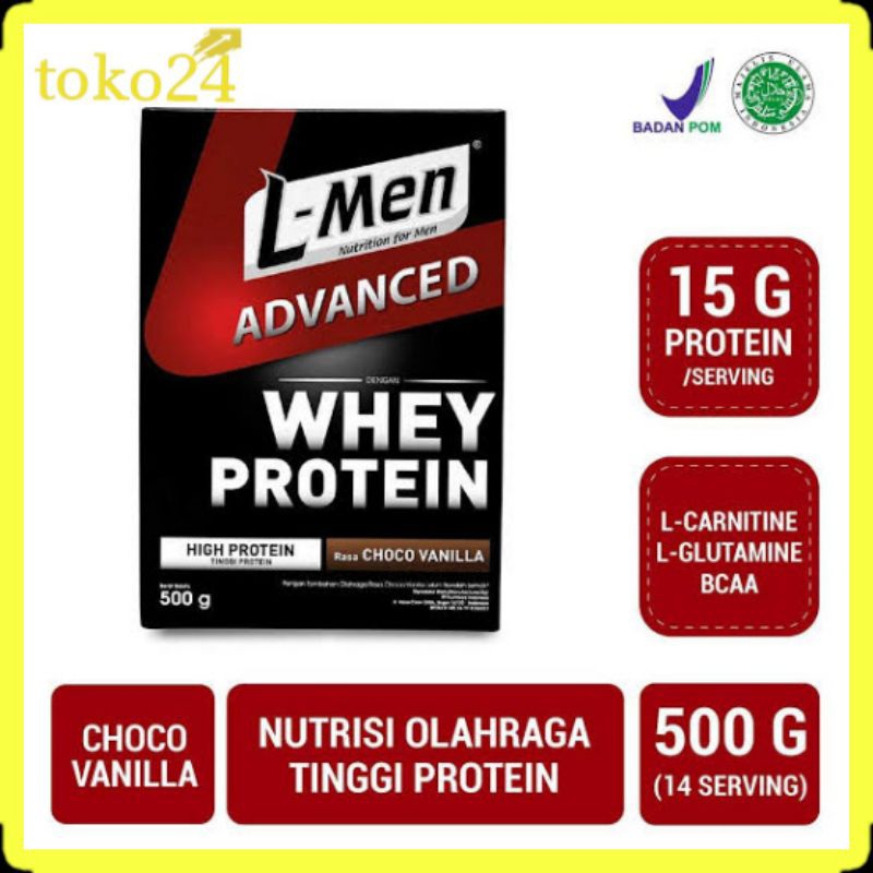 

L-Men Advanced Choco Vanila 500 gr