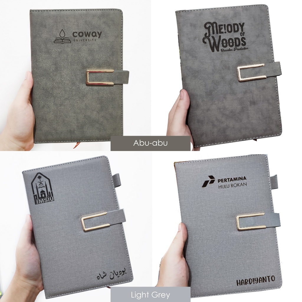 

RB (Khusus Grosir) Agenda Custom Nama dan Logo/ Buku Agenda Custom Logo Perusahaan
