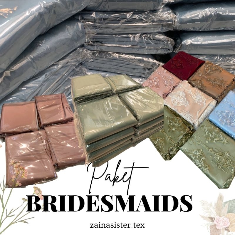 Seragaman Bridesmaid/Paket Seragaman Wisuda/Paket Seragaman Keluarga