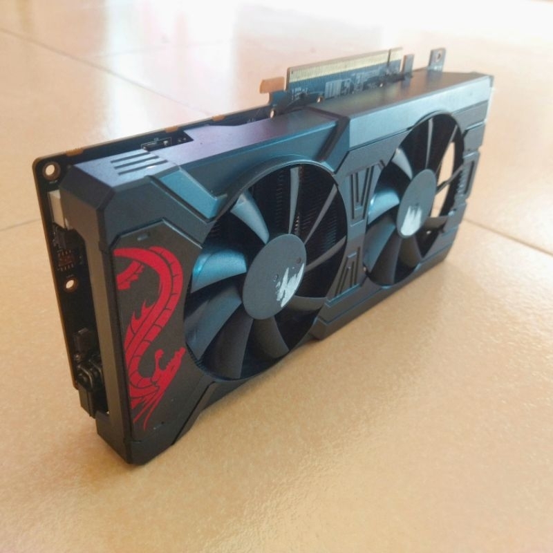 VGA RX 570 4GB DDR5 Powercolor Red Dragon