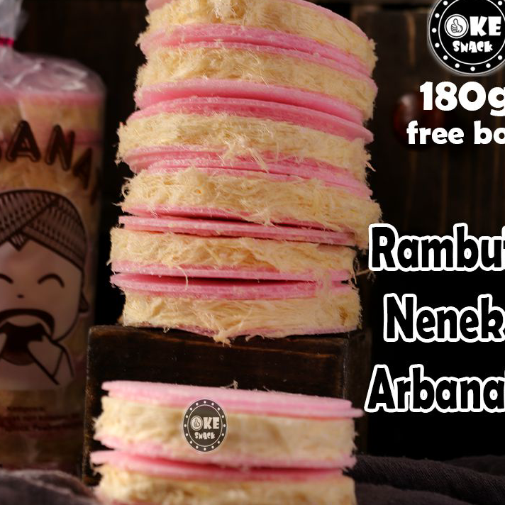 

NTTJ3611 【MEGA SALE】 Arbanat Aromanis Rambut Nenek 170g