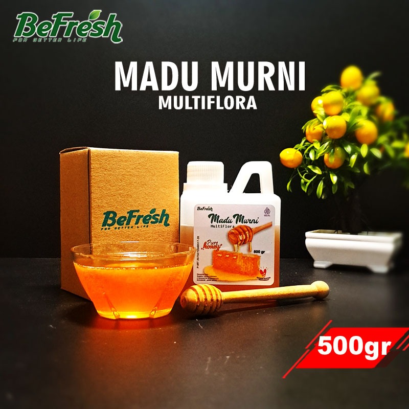 

Madu Asli Murni Multiflora 500gr Original 100% Pure Natural Raw Honey
