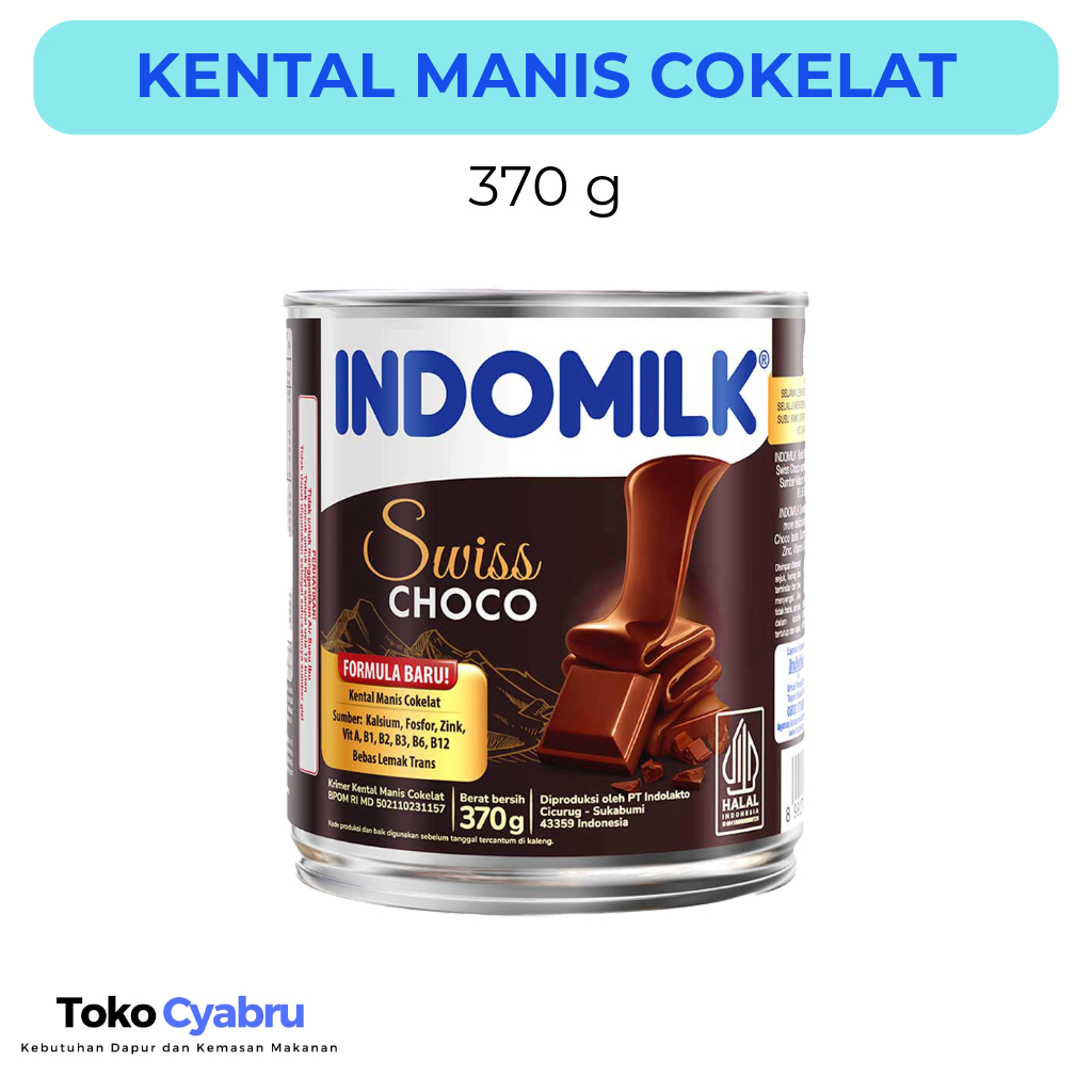 Krimer Kental Manis Swiss Choco Indomilk 370 g