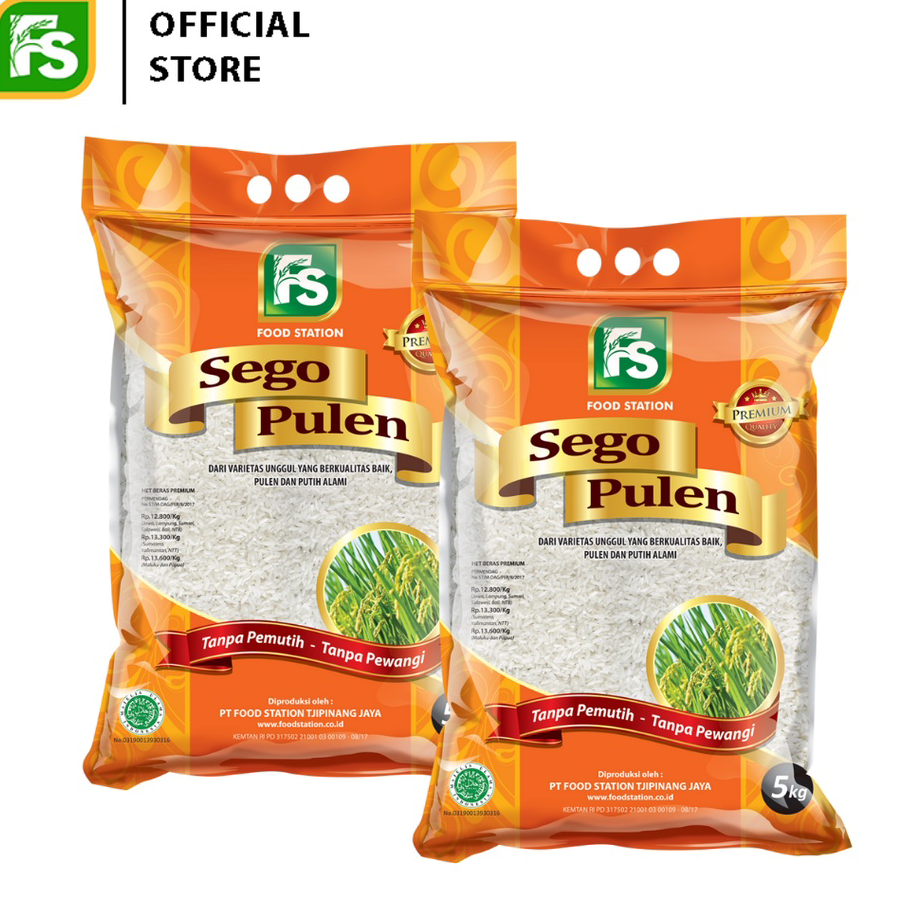 

MSJJ7654 GROSIR Food Station - FS Sego Pulen Beras [2 pcs @5 Kg]
