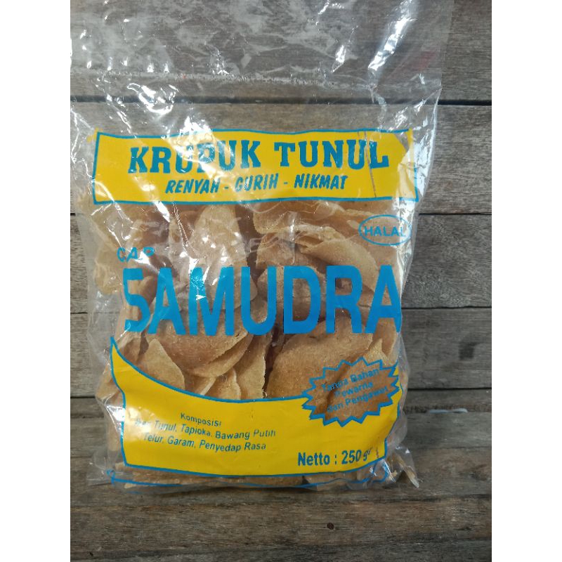 

Kerupuk ikan Tunul mentah khas pati 250gr