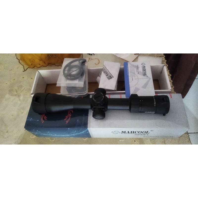 marcool assailant 4-16x44 sf ffp (bekas review) 100% like new