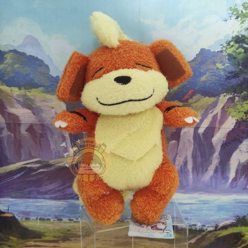 Boneka Pokemon Growlithe Bulu