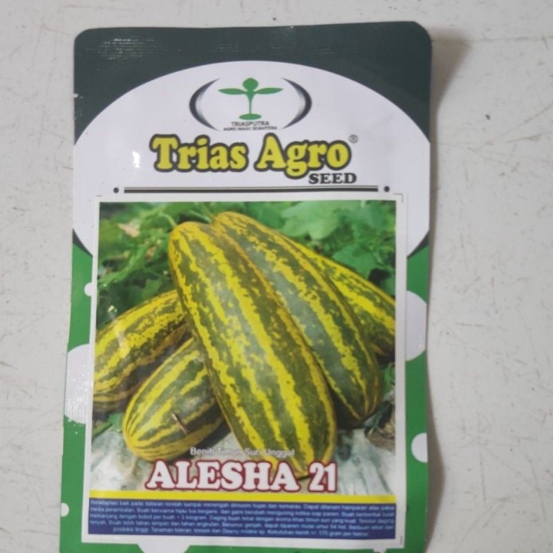 Benih/Bibit Timun Suri Alesha 21 Trias Agro 10 gr