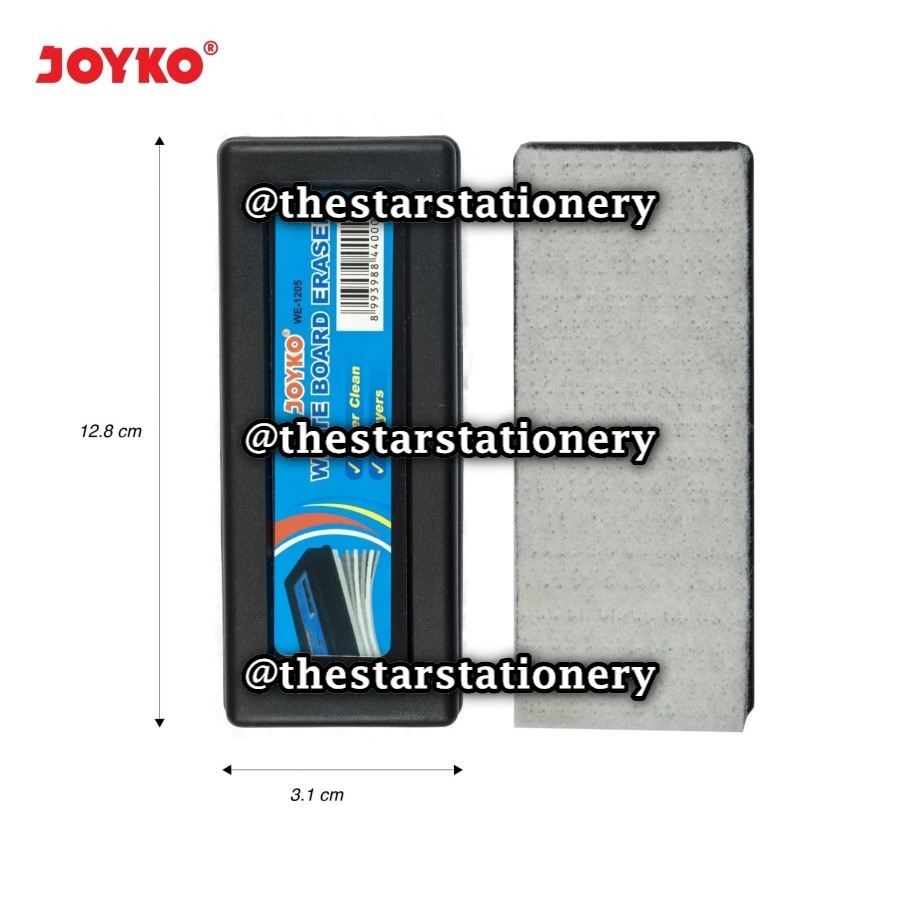 

(1 Biji) Gabungan White Board Eraser Penghapus Papan Tulis Putih Joyko WE-1205 WE-3 WE-2 WE-1