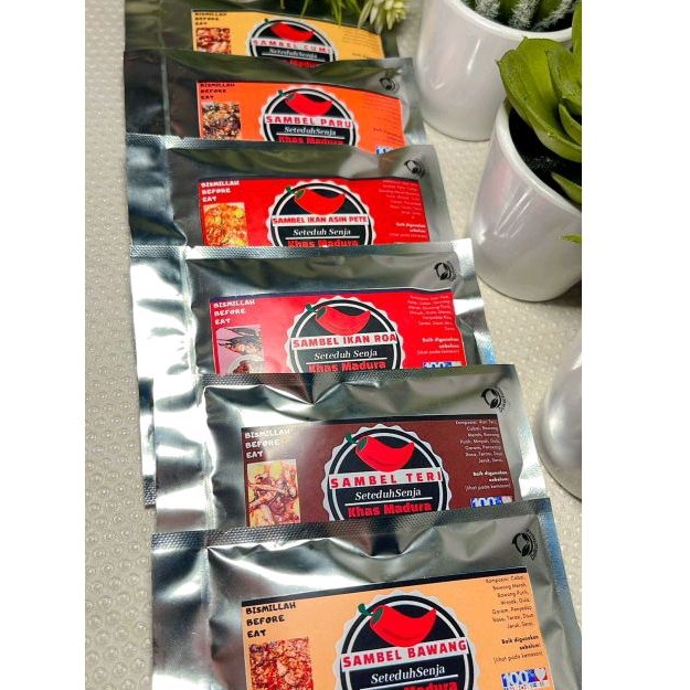 

Sambel & Lauk Khas MADURA Kemasan (50 Gr) by Seteduh Senja